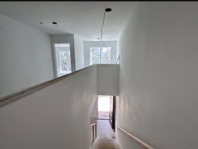 9475 Timberleaf Dr, Dallas, TX 75243 - stairs with carpet flooring