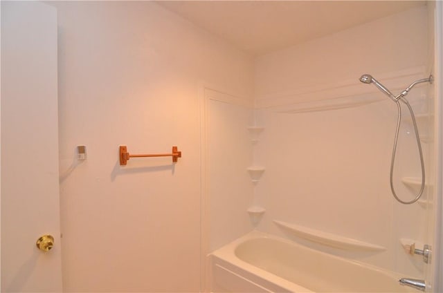 bathroom featuring tub / shower combination