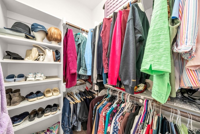 view of spacious closet