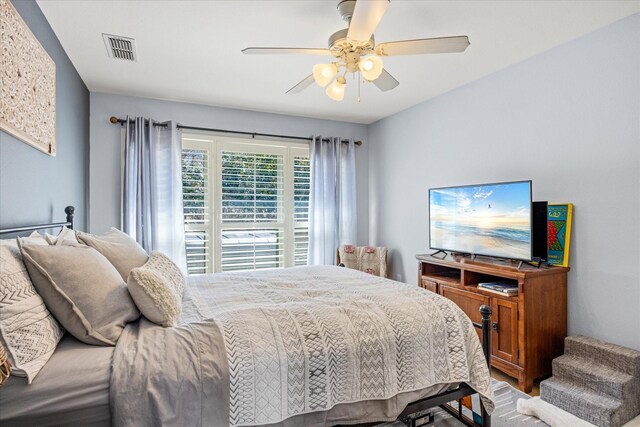 4105 Cimmaron Trl, Granbury, TX 76049 - bedroom with ceiling fan