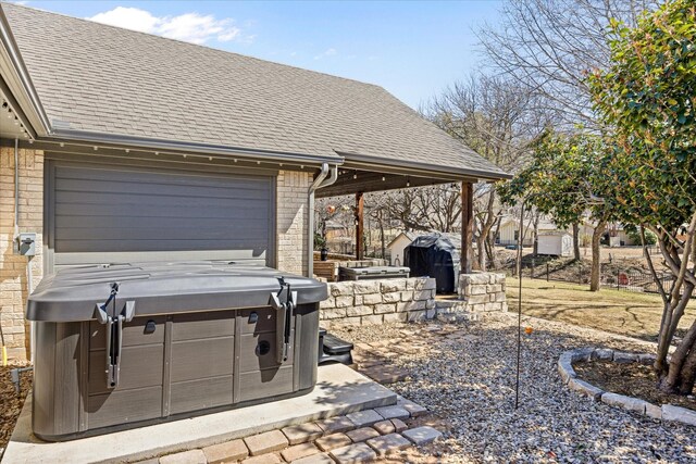 4105 Cimmaron Trl, Granbury, TX 76049 - view of patio / terrace featuring area for grilling