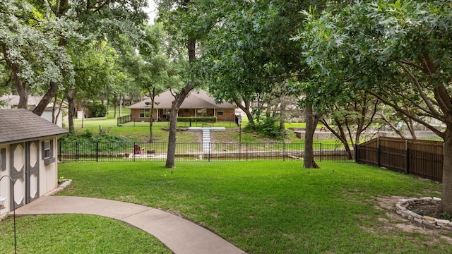 4105 Cimmaron Trl, Granbury, TX 76049 - view of yard
