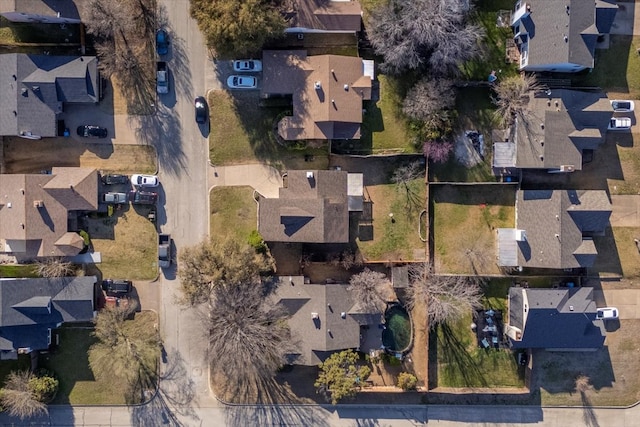 birds eye view of property featuring a residential view