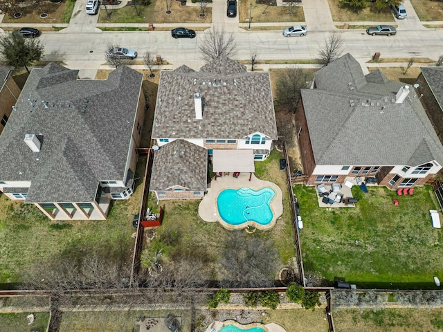 3532 Delaney Dr, Fort Worth, TX 76244 - bird's eye view of a pool