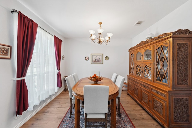 3532 Delaney Dr, Fort Worth, TX 76244 - dining area featuring a chandelier and light wood-style floors