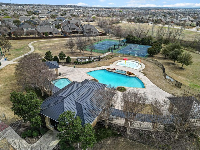 3532 Delaney Dr, Fort Worth, TX 76244 - community pool with an in-ground hot tub