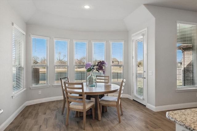 4303 Juniper Ln, Melissa, TX 75454 - dining area featuring plenty of natural light, wood finished floors, and baseboards