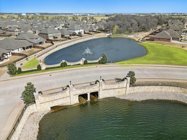 4303 Juniper Ln, Melissa, TX 75454 - bird's eye view with a residential view and a water view