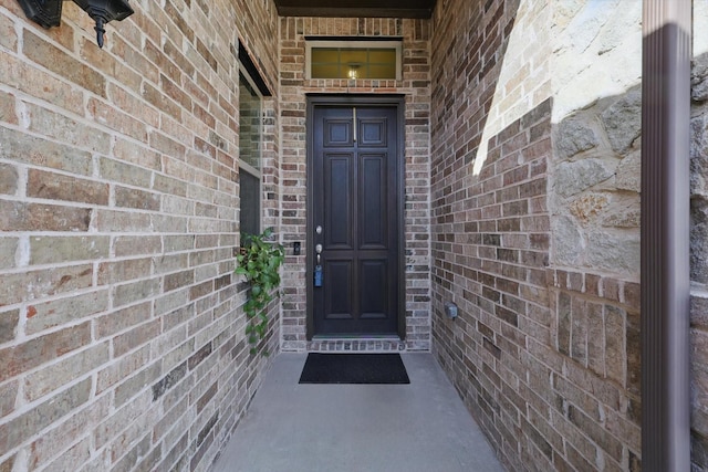 4303 Juniper Ln, Melissa, TX 75454 - doorway to property featuring brick siding