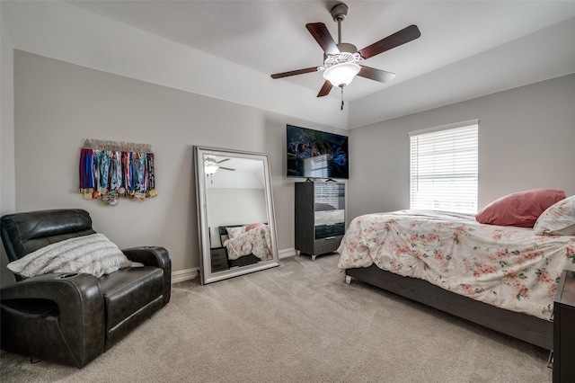 1121 Ash St, Celina, TX 75009 - carpeted bedroom with ceiling fan and baseboards