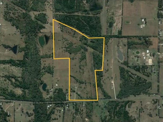4081 Fm 2736, Campbell, TX 75422 - map / location with property boundaries highlighted