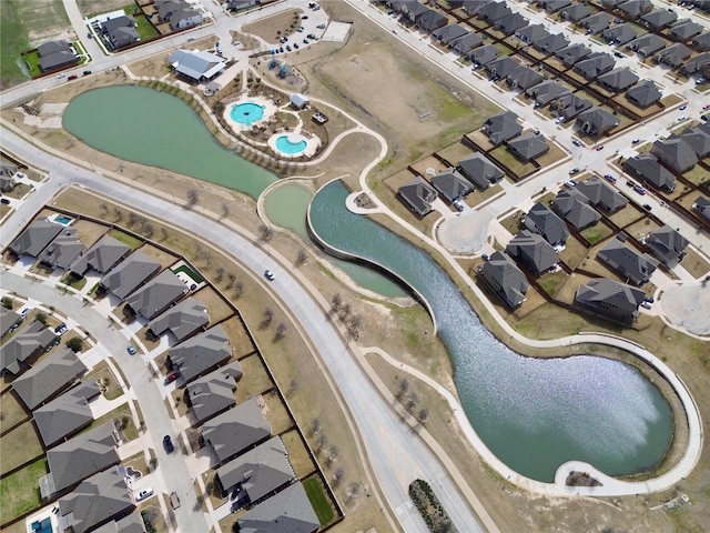 birds eye view of property featuring a residential view