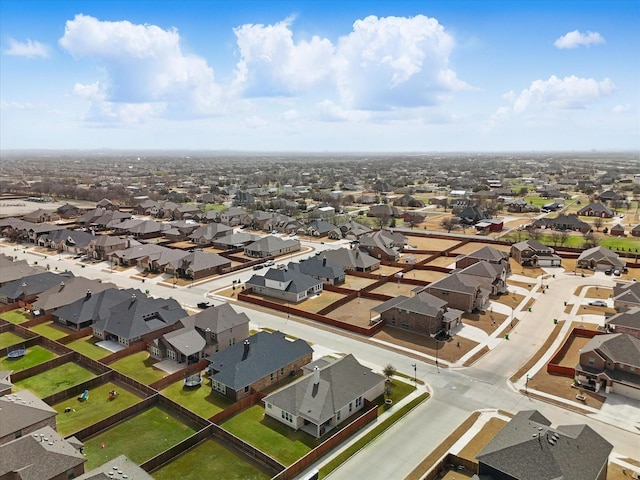 drone / aerial view featuring a residential view