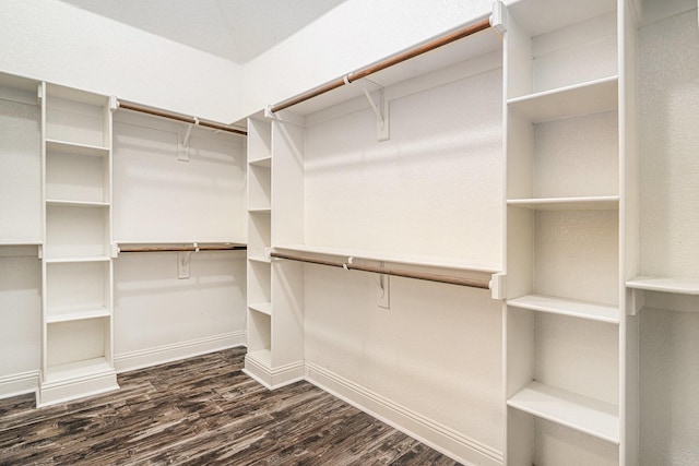 136 Clara Lee Ln, Springtown, TX 76082 - spacious closet with dark wood-type flooring