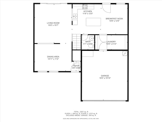 view of layout