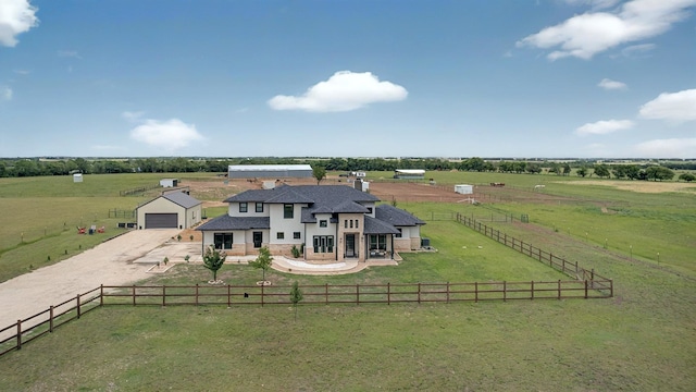 14402 Stice Rd, Krum, TX 76249 - aerial view of sparsely populated area with agricultural land