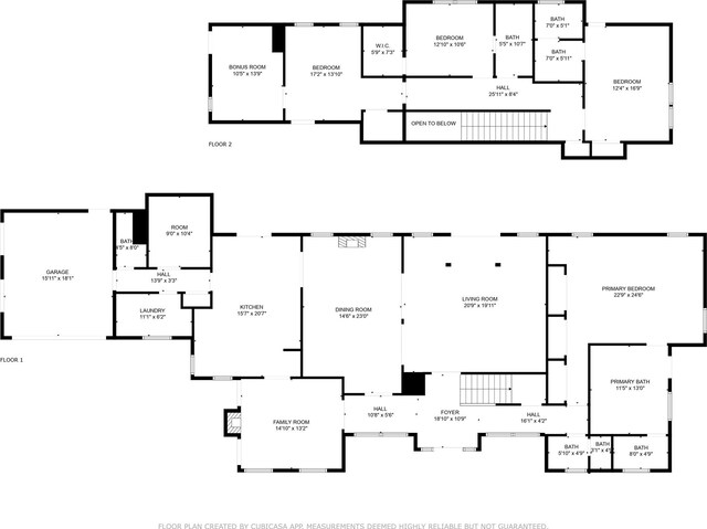 1905 Indian Creek Dr, Westover Hills, TX 76107 - room layout
