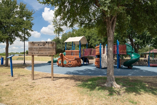 view of community playground