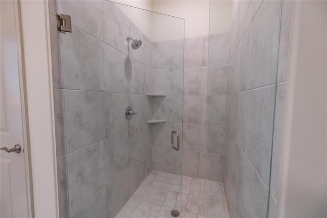 full bath featuring a stall shower