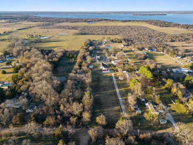 20055 Hill Ln, Kemp, TX 75143 - view of property location with a large body of water and rural landscape
