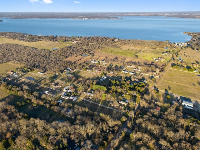 20055 Hill Ln, Kemp, TX 75143 - aerial overview of property's location with a large body of water