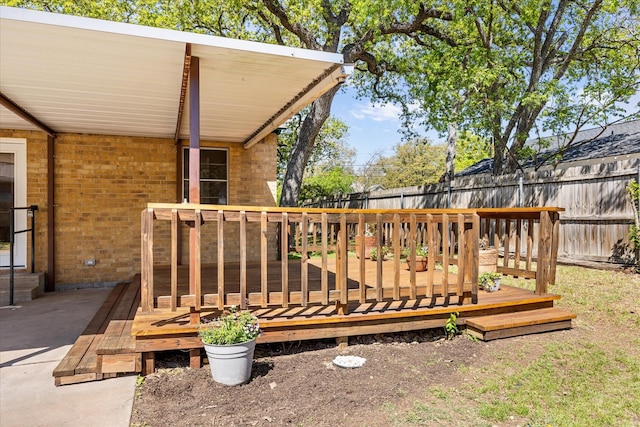 201 E 3rd St, Weatherford, TX 76086 - view of wooden deck