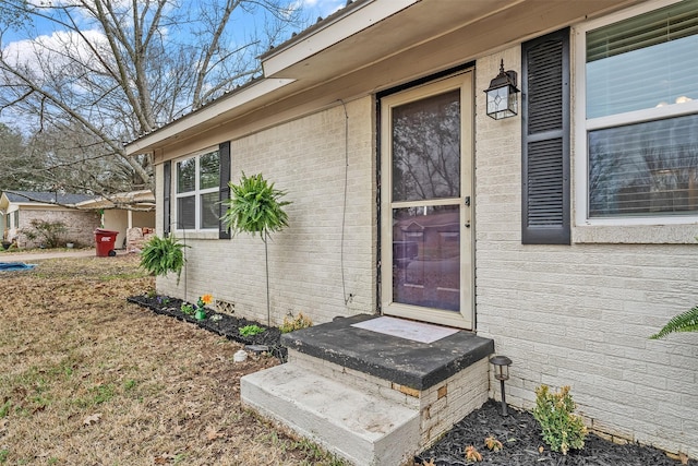 421 Murrey, Canton, TX 75103 - entrance to property with brick siding