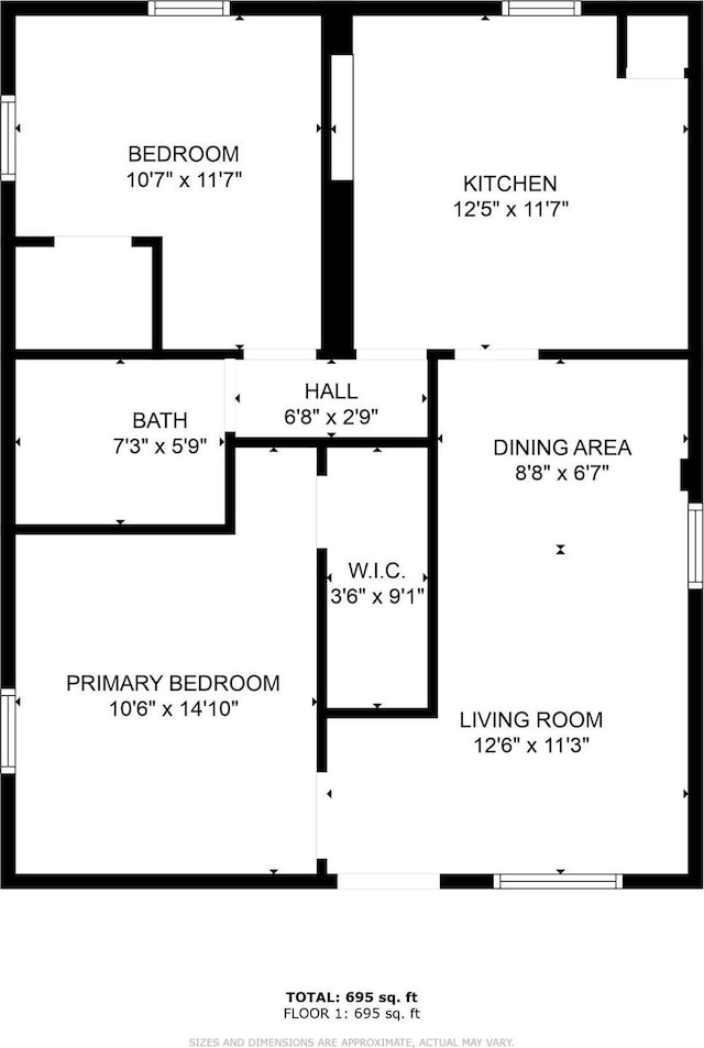 view of layout