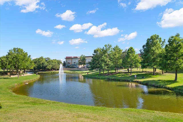 property view of water