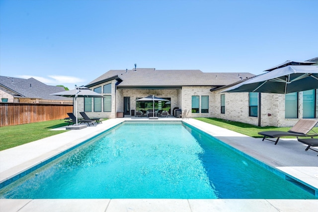 141 Perth Ct, Argyle, TX 76226 - view of pool with a patio