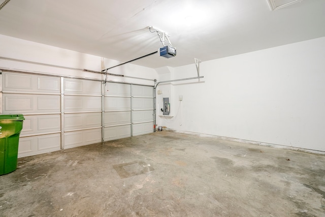 975 W Corporate Dr, Lewisville, TX 75067 - garage with a garage door opener and electric panel