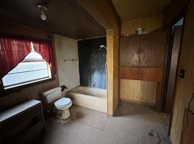 full bath featuring  shower combination and toilet