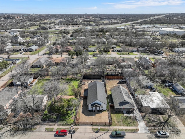 drone / aerial view featuring a residential view