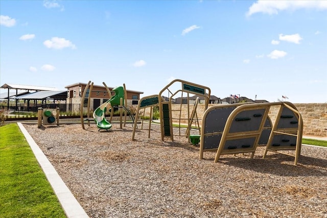 view of community play area