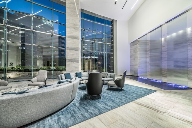 view of building lobby