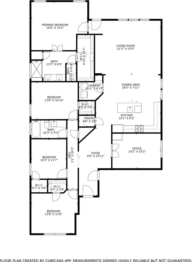 16032 Bronte Ln, Fort Worth, TX 76247 - floor plan