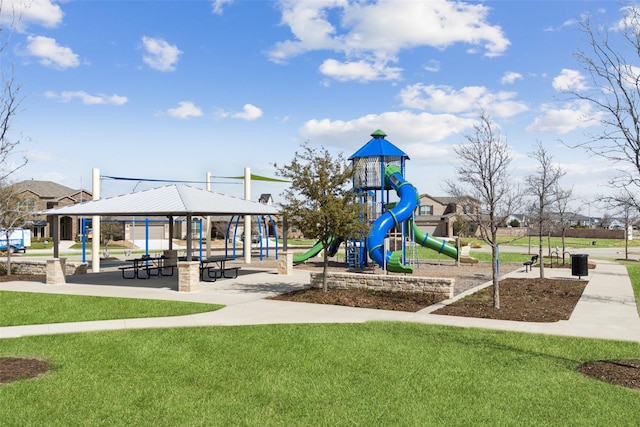 16032 Bronte Ln, Fort Worth, TX 76247 - community playground with a lawn