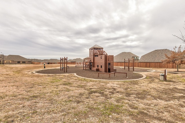 view of communal playground