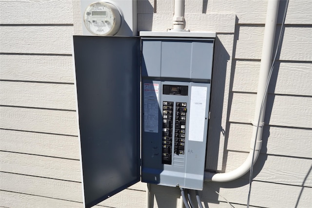 utility room featuring electric panel