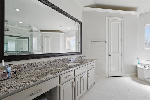 5833 Forest River Dr, Fort Worth, TX 76112 - bedroom with ornamental molding, recessed lighting, wood finished floors, and visible vents