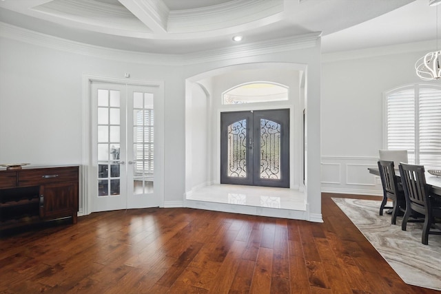 5833 Forest River Dr, Fort Worth, TX 76112 - sitting room with plenty of natural light, a ceiling fan, coffered ceiling, and beam ceiling