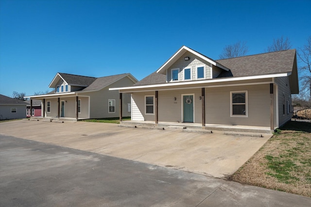 bungalow-style home featuring a porch