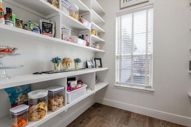 view of pantry