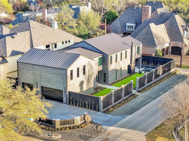 6404 Lakehurst Ave, Dallas, TX 75230 - aerial perspective of suburban area
