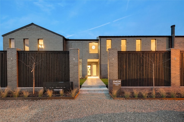 6404 Lakehurst Ave, Dallas, TX 75230 - contemporary home with brick siding