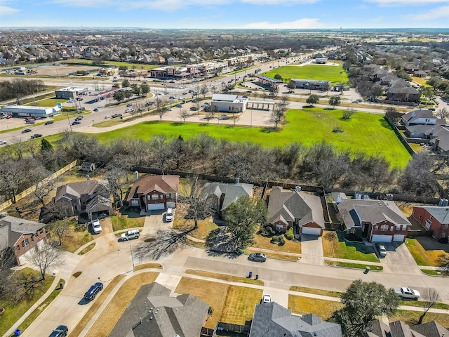 drone / aerial view featuring a residential view