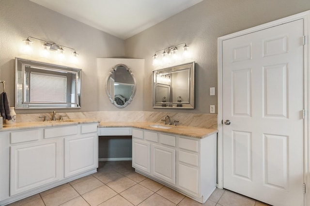 1513 Hidden Cove Ct, Allen, TX 75002 - full bath with tile patterned floors and double vanity