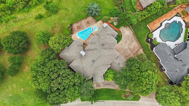 aerial view