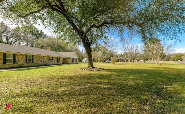 504 Mockingbird Ln, Logansport, LA 71049 - view of yard