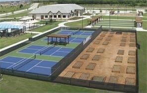 view of tennis court